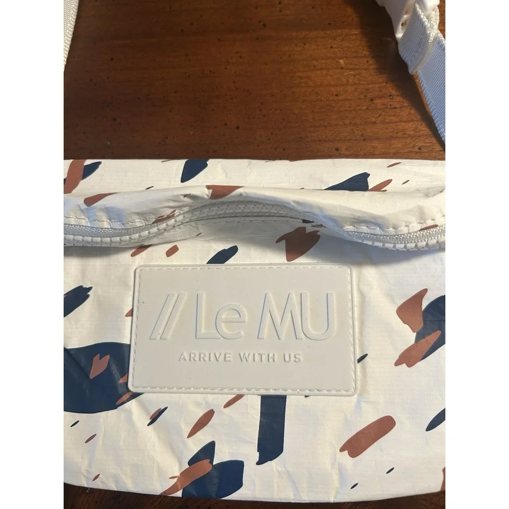 Aloha Collection | LE Mu Terrazzo Pattern  Mini Hip Pack Splash Proof Fanny NEW!